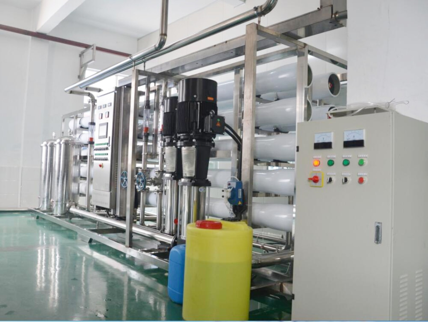 九面王食品反滲透純水設(shè)備項目